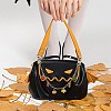 Autumn Theme Leaf & Pumpkin Alloy Enamel Bag Handles FIND-PH0009-21-4