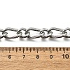 304 Stainless Steel Twisted Curb Link Chains CHS-A016-12P-A-2