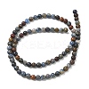 Natural Dumortierite Beads Strands G-F826-A01-4mm-9