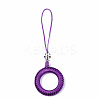 Polyester Tassel Woven Big Pendant Decorations FIND-N052-001G-1