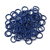 100Pcs Baking Paint Zinc Alloy Open Jump Rings FIND-WH0032-85A-13-1