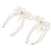 Bohemian Style Asymmetric Bowknot Stud Earrings FV6917-1