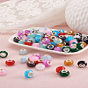 Mega Pet 110Pcs 11 Colors Resin European Beads RPDL-MP0001-01-22