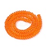Transparent Glass Beads Strands GLAA-Q113-02A-A04-2