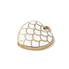 304 Stainless Steel Pendants STAS-S164-02A-G-2