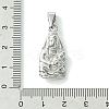 Non-Tarnish 304 Stainless Steel Pendants STAS-L275-15P-3