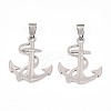 201 Stainless Steel Pendants STAS-Q342-24P-1
