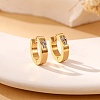 304 Stainless Steel Hoop Earrings FM1082-3