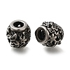 304 Stainless Steel European Beads STAS-D191-04D-AS-1
