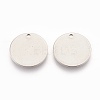 Tarnish Resistant Stainless Steel Charms STAS-O109-01P-2