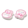 Cute Cartoon Animal Opaque Resin Cabochons RESI-C034-05C-2