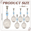 316 Surgical Stainless Steel Locket Pendants PALLOY-MA00006-2