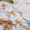 20 Sets Hot Stamping Pillow Cardboard Paper Printed Candy Boxes CON-LP0001-08-1