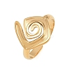 304 Stainless Steel Cuff Open Rings for Women SA-CBABC0E-02G-2
