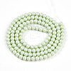 Baking Paint Pearlized Glass Pearl Bead Strands HY-N002-3mm-B02-3