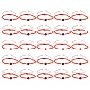 Nylon Thread Braided Beads Bracelets BJEW-JB04346-06-1