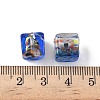 Baking Paint Handmade Gold Sand Lampwork Beads LAMP-P072-01B-03-3