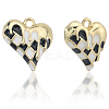 12Pcs Alloy Enamel Pendants ENAM-SC0006-59-6