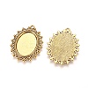 Zinc Alloy Pendant Settings for Cabochon & Rhinestone LS-PALLOY-A15289-AG-LF-1
