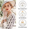 40Pcs 2 Colors Pearl Buttons Round Pearl Bridal Buttons FIND-DC0005-69-4
