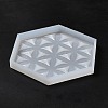 DIY Life of Flower Textured Cup Mat Silicone Molds SIMO-H009-05G-5