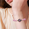 10Pcs Handmade Inner Flower Lampwork Beads LAMP-PA0001-02B-4