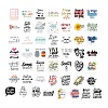 50Pcs Inspirational Spanish Word Paper Stickers Set DIY-C062-03-2