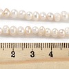 Natural Cultured Freshwater Pearl Beads Strands PEAR-C003-05A-5