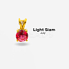 Real 18K Gold Plated 201 Stainless Steel Pendant Necklaces CP2918-7-1