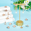 30Pcs Ion Plating(IP) 304 Stainless Steel Ear Stud Findings STAS-UN0045-20-2