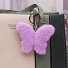 Imitation Rabbit Fur Keychain PW-WGED029-05-1
