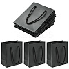 6Pcs Rectangle Paper Gift Storage Bags with Ribbon Handles ABAG-TA0001-65A-1