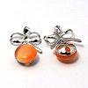 Cat Eye Pendants G-G378-MP-2