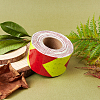 2" X 33ft Reflective Hazard Warning Tape Yellow Red High Intensity Waterproof Reflector Safety Tape Marking Tape for Outdoor Steps AJEW-GF0001-54B-5