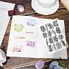 Plastic Stamps DIY-WH20018-0134-5
