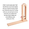 New Leather Retaining Clip Wood Tools TOOL-WH0032-01-5