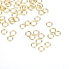 Iron Open Jump Rings IFIN-WH0058-13E-G-2