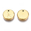 316 Surgical Stainless Steel Charms STAS-S116-418I-G-3