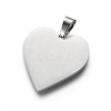 Non-Tarnish 304 Stainless Steel Pendants X-STAS-F214-02P-2