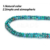 GOMAKERER 2 Strands Natural Chrysocolla & Lapis Lazuli Beads Strands G-GO0001-39-3