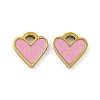 316 Surgical Stainless Steel Enamel Charms STAS-M073-37A-02G-1