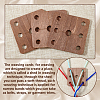 24Pcs Wood Tool for Knitting Loom Accessories TOOL-GA0001-90A-02-4