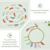 Craft Style Opaque Acrylic Pendants MACR-FH0001-11-4