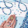 15Strands Handmade Polymer Clay Beads Strands CLAY-PA0001-07C-3