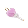 Acrylic & Glass Pendants PALLOY-JF03521-02-3