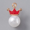 Resin Imitation Pearl Pendants LS-FIND-TAC0002-041D-1