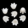 Spray Paint ABS Plastic Imitation Pearl Beads MACR-N013-001F-1