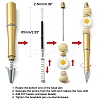 Plastic Beadable Pens AJEW-L082-A04-2