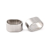 Non-Tarnish 304 Stainless Steel Slide Charms STAS-S133-01P-03-2