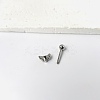Angel Wing Heart 316L Surgical Stainless Steel Pave Cubic Zirconia Tongue Rings FS-WG901EE-05-2
